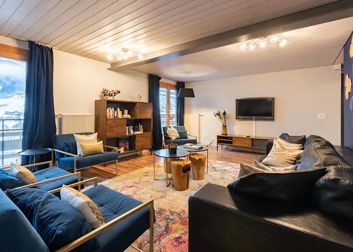 The Glacier Express Apartment - Grindelhomes